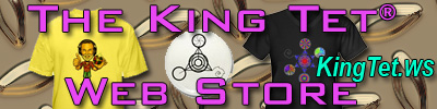 The King Tet Web Store - shirts, mugs, buttons and more!